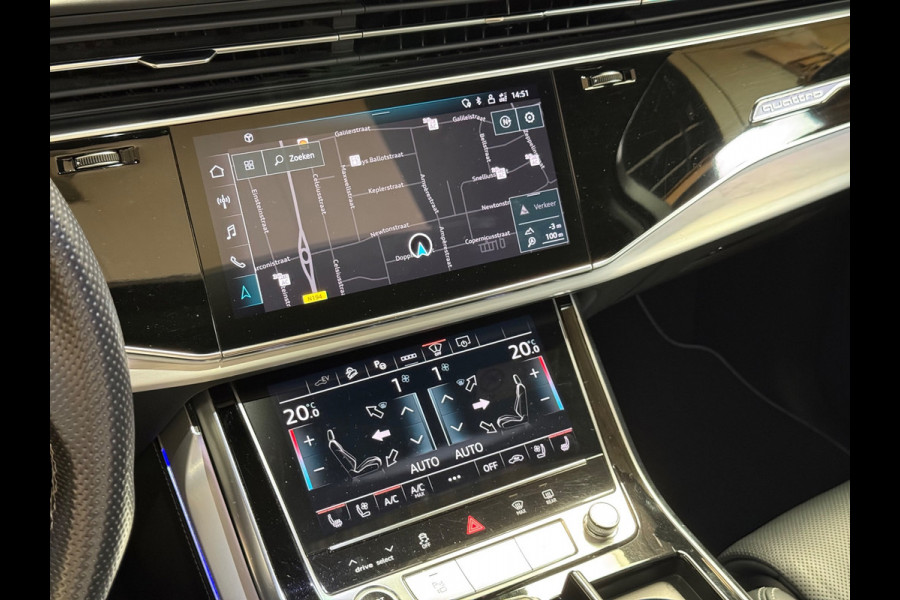 Audi Q7 55 TFSI e quattro Pro Line S | BTW | Pano | Sfeerverlichting | Stoelverwarming/Verkoeling | Carplay | Camera