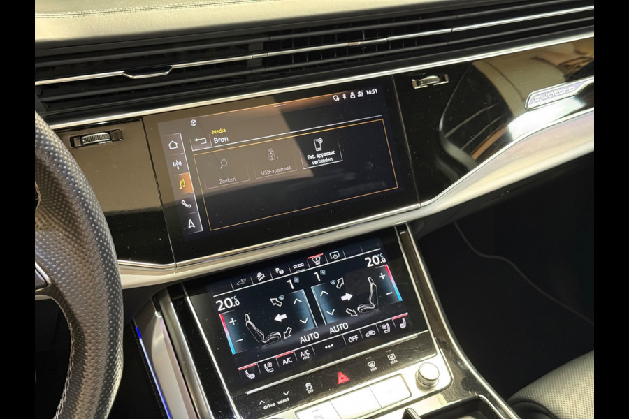 Audi Q7 55 TFSI e quattro Pro Line S | BTW | Pano | Sfeerverlichting | Stoelverwarming/Verkoeling | Carplay | Camera