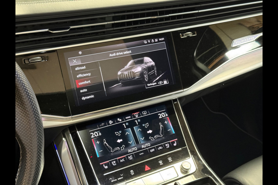 Audi Q7 55 TFSI e quattro Pro Line S | BTW | Pano | Sfeerverlichting | Stoelverwarming/Verkoeling | Carplay | Camera