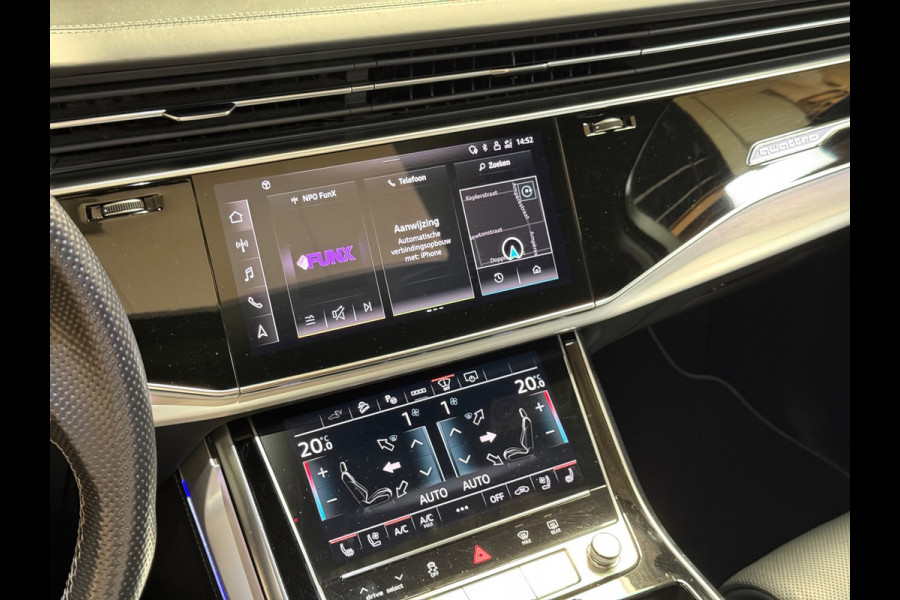 Audi Q7 55 TFSI e quattro Pro Line S | BTW | Pano | Sfeerverlichting | Stoelverwarming/Verkoeling | Carplay | Camera