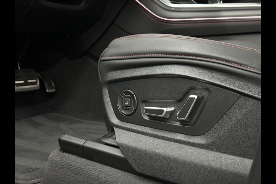 Audi Q8 60e 490pk #RS-Stoelen | 4WS | OLED | Laser-LED | Carbon | Massage | Ventilatie | Valcona Leder+ Pakket | B&O Sound | 23'' | Alcantara hemel | Head-Up | Soft-Close | Panodak | 2x Memory | Trekhaak | Keyless-Entry | Luchtvering | Achterasbesturing | Nw.Pr. 160.000,= | Fabrieksgarantie | Direct rijden.