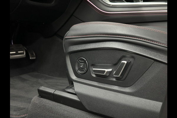 Audi Q8 60e 490pk #RS-Stoelen | 4WS | OLED | Laser-LED | Carbon | Massage | Ventilatie | Valcona Leder+ Pakket | B&O Sound | 23'' | Alcantara hemel | Head-Up | Soft-Close | Panodak | 2x Memory | Trekhaak | Keyless-Entry | Luchtvering | Achterasbesturing | Nw.Pr. 160.000,= | Fabrieksgarantie | Direct rijden.