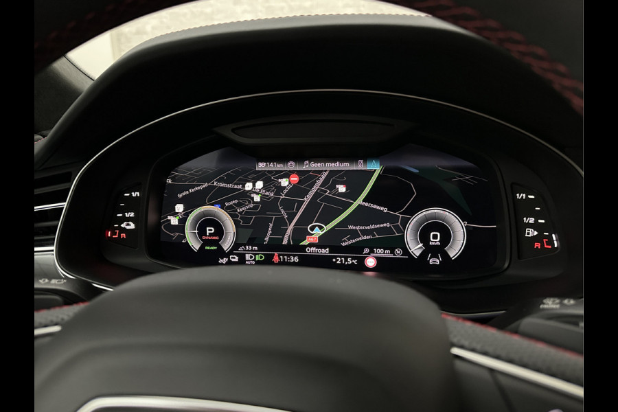 Audi Q8 60e 490pk #RS-Stoelen | 4WS | OLED | Laser-LED | Carbon | Massage | Ventilatie | Valcona Leder+ Pakket | B&O Sound | 23'' | Alcantara hemel | Head-Up | Soft-Close | Panodak | 2x Memory | Trekhaak | Keyless-Entry | Luchtvering | Achterasbesturing | Nw.Pr. 160.000,= | Fabrieksgarantie | Direct rijden.