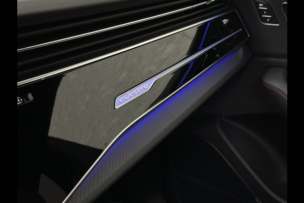 Audi Q8 60e 490pk #RS-Stoelen | 4WS | OLED | Laser-LED | Carbon | Massage | Ventilatie | Valcona Leder+ Pakket | B&O Sound | 23'' | Alcantara hemel | Head-Up | Soft-Close | Panodak | 2x Memory | Trekhaak | Keyless-Entry | Luchtvering | Achterasbesturing | Nw.Pr. 160.000,= | Fabrieksgarantie | Direct rijden.