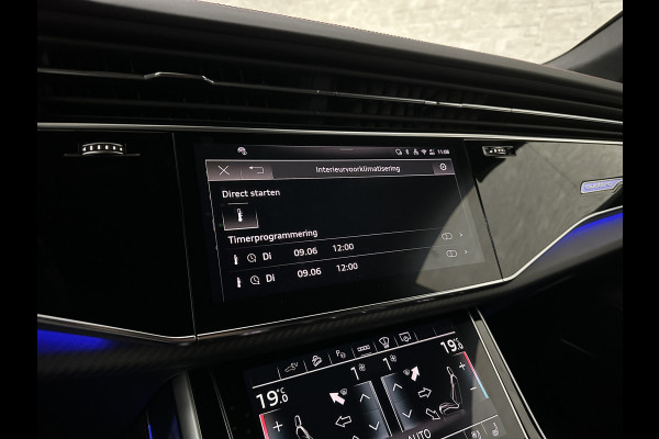Audi Q8 60e 490pk #RS-Stoelen | 4WS | OLED | Laser-LED | Carbon | Massage | Ventilatie | Valcona Leder+ Pakket | B&O Sound | 23'' | Alcantara hemel | Head-Up | Soft-Close | Panodak | 2x Memory | Trekhaak | Keyless-Entry | Luchtvering | Achterasbesturing | Nw.Pr. 160.000,= | Fabrieksgarantie | Direct rijden.