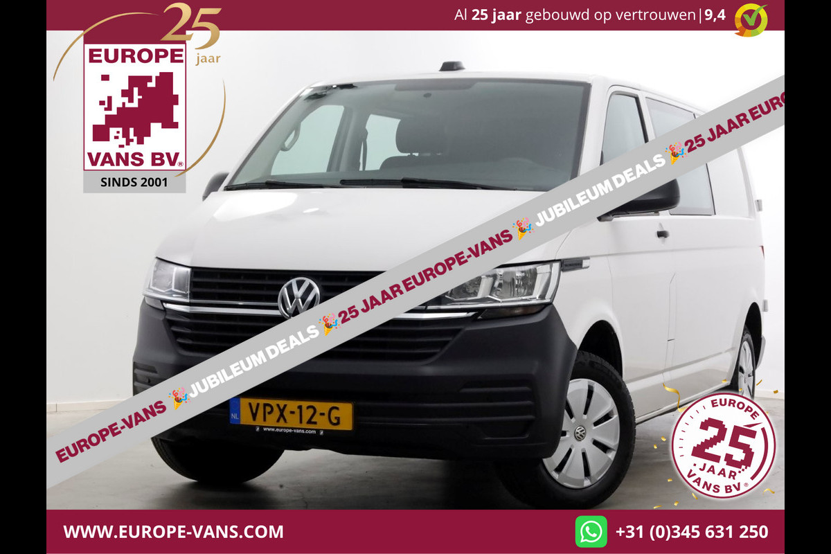 Volkswagen Transporter T6.1 2.0 TDI Lang D.C. Airco/Navi/Stoelverwarming 06-2022