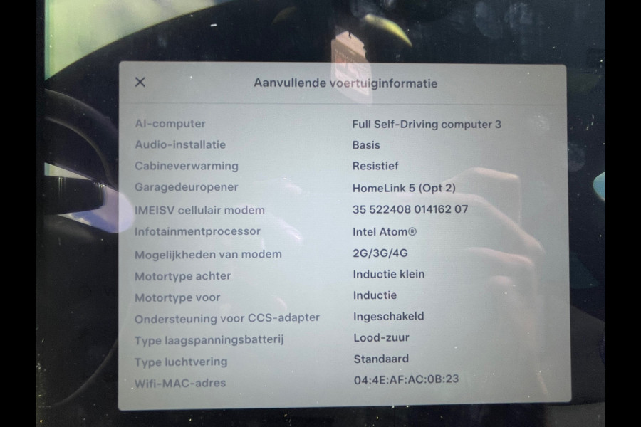 Tesla Model S 75D Base SOH 85%