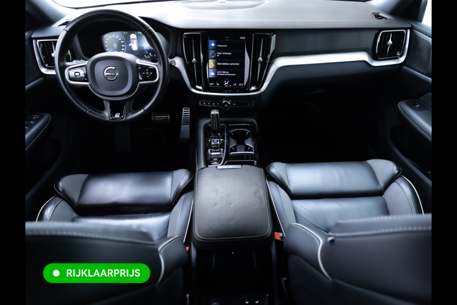 Volvo V60 2.0 T8 Twin Engine AWD R-Design | Stoel-, Stuur- & Achterbank verw. | Elec. trekhaak | 360 Camera | Elec. klep | Pilot assist, All season banden, Led, PDC V+A. Apple Carplay, Android auto