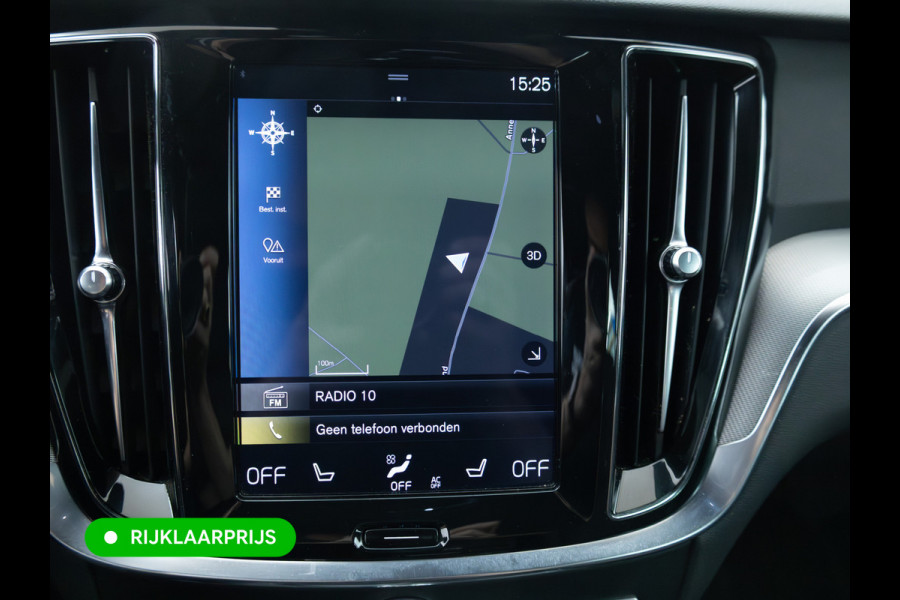 Volvo V60 2.0 T8 Twin Engine AWD R-Design | Stoel-, Stuur- & Achterbank verw. | Elec. trekhaak | 360 Camera | Elec. klep | Pilot assist, All season banden, Led, PDC V+A. Apple Carplay, Android auto