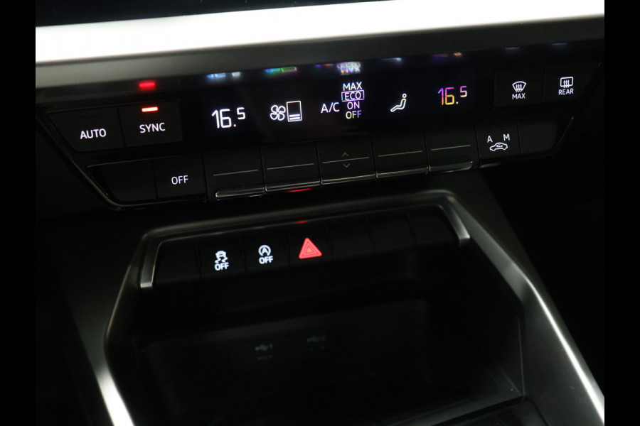 Audi A3 Limousine 35 TFSI Business edition [ADAPTIVE CRUISE, APPLE CARPLAY, TREKHAAK AFNEEMBAAR, ANDROID, VIRTUAL COCKPIT, FULL LED, GROOT NAVIGATIE, DRAADLOOS OPLADEN, SPORTSTOELEN, SPORTONDERSTEL, LANE ASSIST, PDC ACHTER, CLIMATE CO