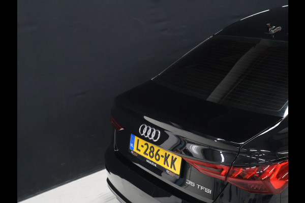 Audi A3 Limousine 35 TFSI Business edition [ADAPTIVE CRUISE, APPLE CARPLAY, TREKHAAK AFNEEMBAAR, ANDROID, VIRTUAL COCKPIT, FULL LED, GROOT NAVIGATIE, DRAADLOOS OPLADEN, SPORTSTOELEN, SPORTONDERSTEL, LANE ASSIST, PDC ACHTER, CLIMATE CO