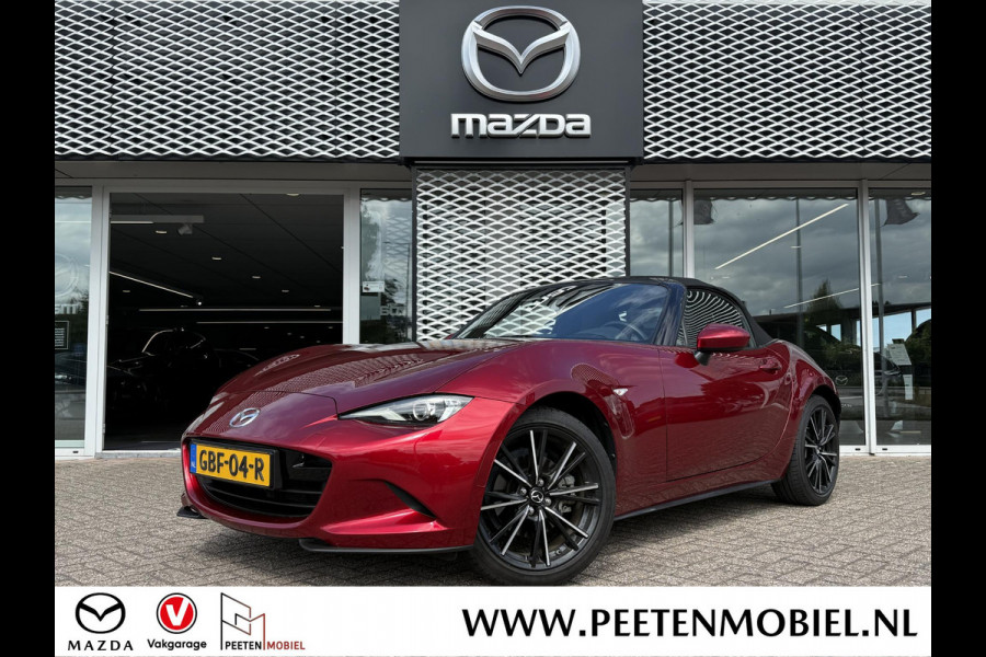 Mazda MX-5 2.0 SkyActiv-G 184 Exclusive-Line | NEDERLANDSE AUTO | LEDER | BOSE | CAMERA |