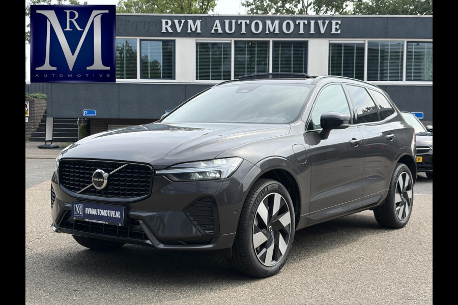 Volvo XC60 Plug-In Hybrid AWD T6 Plus Dark Recharge ADAPT. CRUISE CONTROL | STUUR & STOEL VERWARMING | PANORAMA DAK | 360 GRADEN CAMERA | ELEK. STOELEN MET GEHEUGEN | HARMAN/KARDON AUDIO