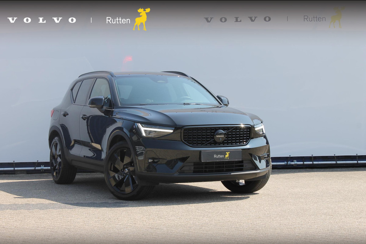 Volvo XC40 2.0 177PK Automaat Plus Black Edition 20" lichtmetalen velgen / Google infotainment / Stoelverwarming en Stuurwielverwarming / Draadloos opladen / Cruise control / Getinte ramen vanaf de B-stijl
