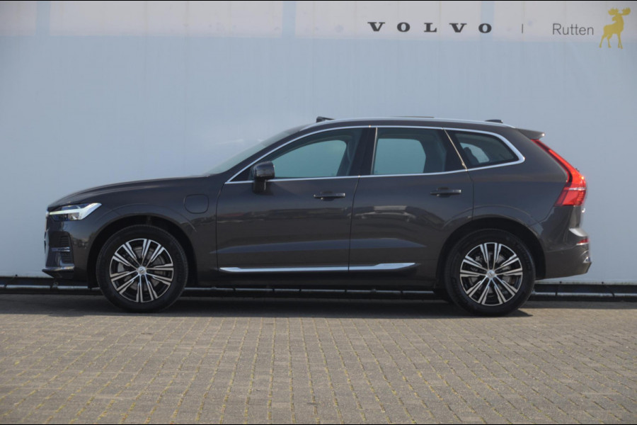 Volvo XC60 T8 390PK Automaat AWD Ultra Bright / Adaptive cruise control / Head-up display / Trekhaak / 360 Camera / Harman Kardon / Panoramadak / Elektrisch bedienbare voorstoelen / Memory seats / Verwarmbare stoelen / Keyless entry /