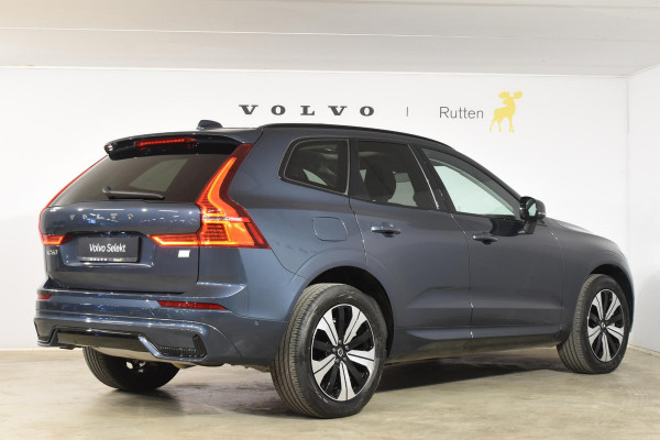 Volvo XC60 T6 350PK Automaat Plug-in Hybrid AWD Plus Dark / Adaptieve Cruise control / Elektrisch glazen panorama-dak / Elektrische stoelen met geheugen / Stuurverwarming / Stoelverwarming / 360 Camera / Elektrische achterklep / Extra getint glas