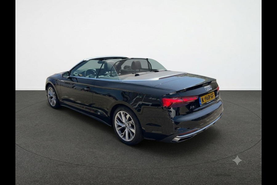 Audi A5 Cabriolet 40 TFSI Launch edition Sport 190pk | Komt half augustus binnen |  lederen bekleding, | Nekverwarming | matrix LED koplampen | Navigatiesysteem full map | Voorstoelen verwarmd