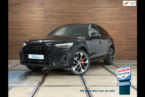 Audi Q5 Sportback 55 TFSI e S-line Competition | Black Edition | Luchtvering | Matrix LED | 21 Inch | Virtual Cockpit | 360°