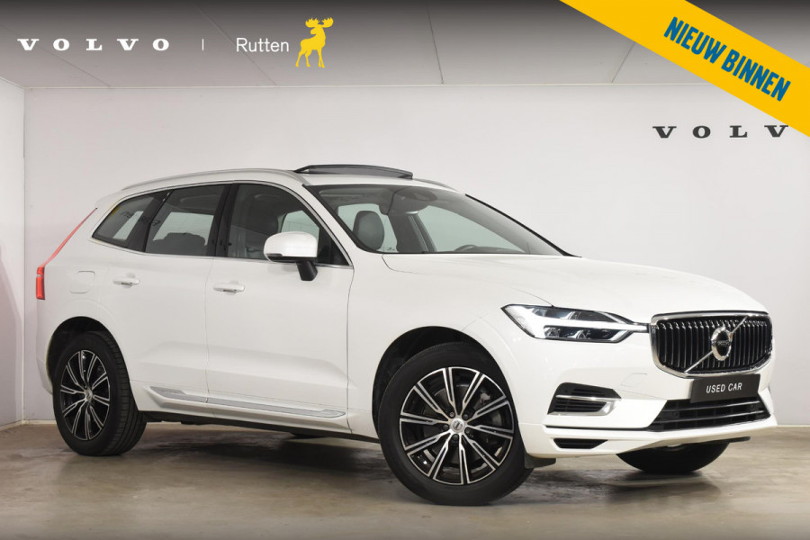 Volvo XC60 T8 390PK Automaat Plug-in hybrid AWD Inscription / Head-up display / Elektrisch glazen panoramisch schuifdak / Achteruitrijcamera / Elektrisch bedienbare voorstoelen met geheugen / Verwarmbare stoelen / Keyless entry / Elektrische achterklep