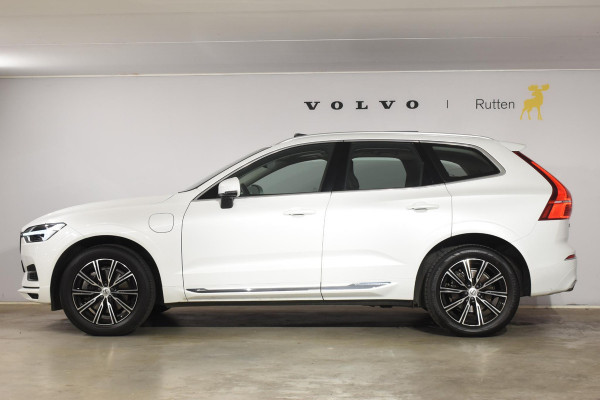 Volvo XC60 T8 390PK Automaat Plug-in hybrid AWD Inscription / Head-up display / Elektrisch glazen panoramisch schuifdak / Achteruitrijcamera / Elektrisch bedienbare voorstoelen met geheugen / Verwarmbare stoelen / Keyless entry / Elektrische achterklep