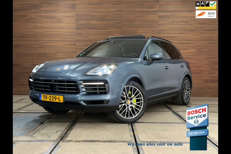 Porsche Cayenne 3.0 E-Hybrid | Full Option | Vierwielbesturing | PANO | PDLS+ | BOSE | PASM | ComfortPakket | Soft Close |Trekhaak