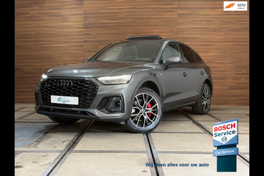 Audi Q5 Sportback 55 TFSI e S edition | 367 PK | Pano | Matrix LED | 20 Inch | Virtual Cockpit | Camera | Black Optic