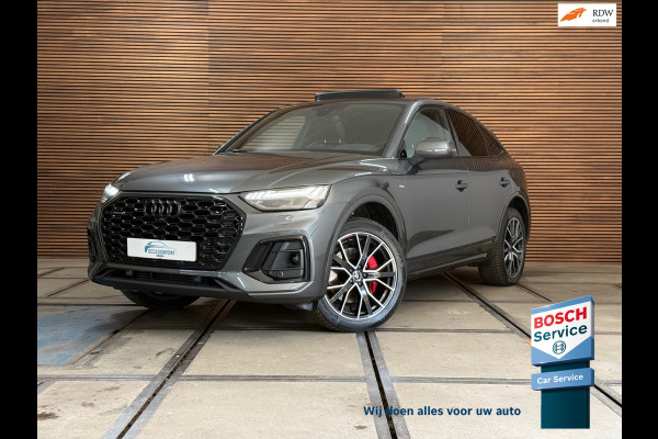 Audi Q5 Sportback 55 TFSI e S edition | 367 PK | Pano | Matrix LED | 20 Inch | Virtual Cockpit | Camera | Black Optic