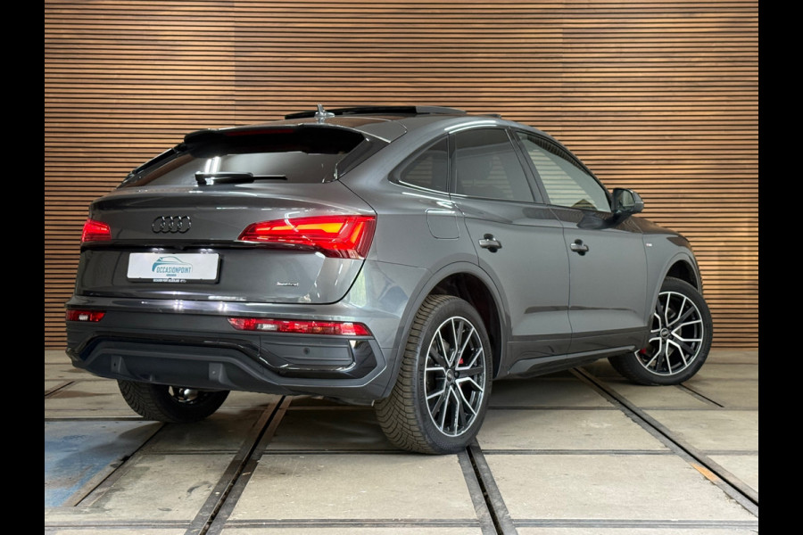 Audi Q5 Sportback 55 TFSI e S edition | 367 PK | Pano | Matrix LED | 20 Inch | Virtual Cockpit | Camera | Black Optic