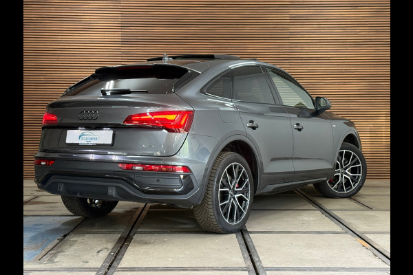 Audi Q5 Sportback 55 TFSI e S edition | 367 PK | Pano | Matrix LED | 20 Inch | Virtual Cockpit | Camera | Black Optic