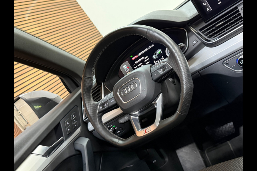 Audi Q5 Sportback 55 TFSI e S edition | 367 PK | Pano | Matrix LED | 20 Inch | Virtual Cockpit | Camera | Black Optic
