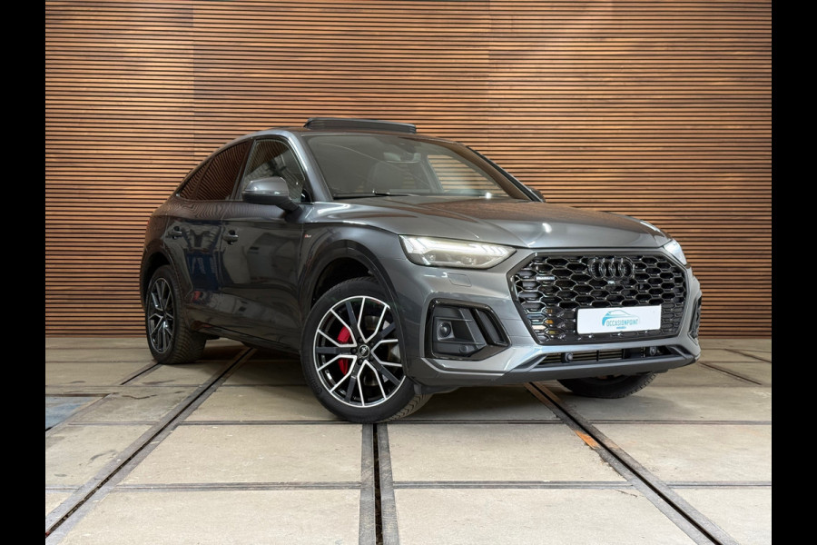 Audi Q5 Sportback 55 TFSI e S edition | 367 PK | Pano | Matrix LED | 20 Inch | Virtual Cockpit | Camera | Black Optic