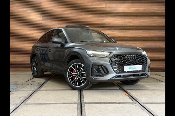 Audi Q5 Sportback 55 TFSI e S edition | 367 PK | Pano | Matrix LED | 20 Inch | Virtual Cockpit | Camera | Black Optic
