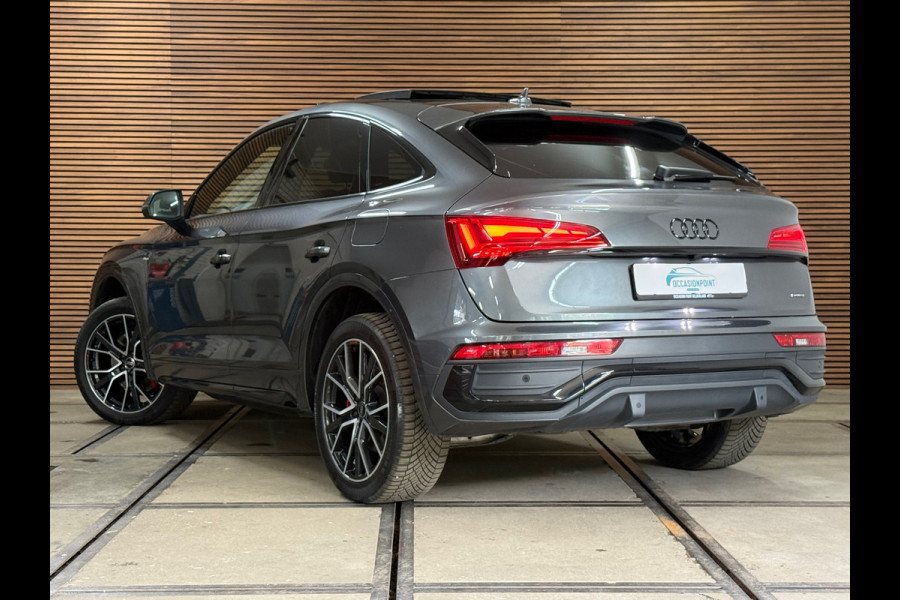 Audi Q5 Sportback 55 TFSI e S edition | 367 PK | Pano | Matrix LED | 20 Inch | Virtual Cockpit | Camera | Black Optic