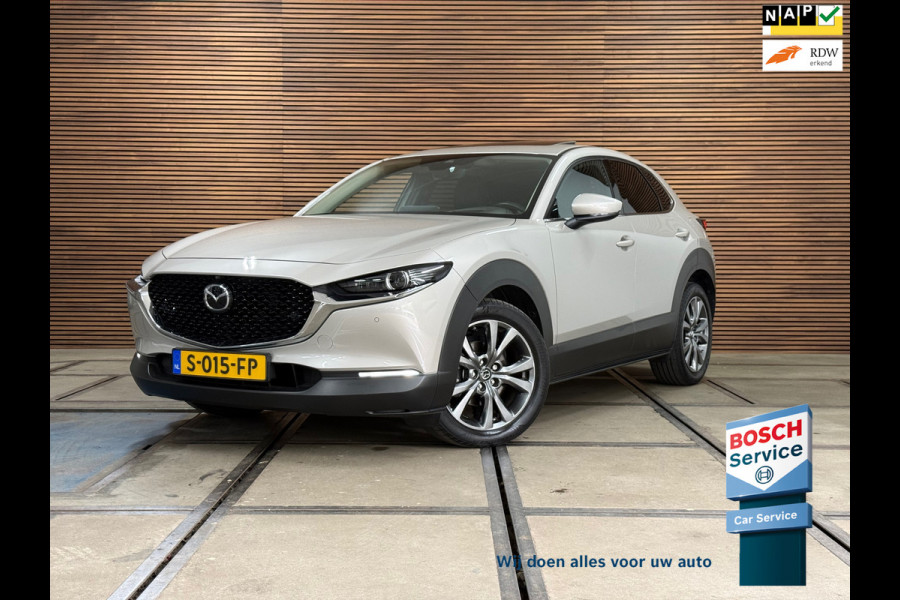 Mazda CX-30 2.0 e-SkyActiv-X M Hybrid Luxury | Pano | Leder | HUD | ACC | Dodehoekdetectie | 180 PK | 2023