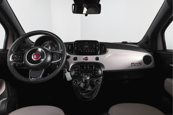 Fiat 500C 1.0 Hybrid Star Org. NL. | Bianco Stella | Cabrio | Cruise | PDC | NAV | ECC | DAB | LM 15" |