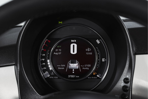 Fiat 500C 1.0 Hybrid Star Org. NL. | Bianco Stella | Cabrio | Cruise | PDC | NAV | ECC | DAB | LM 15" |