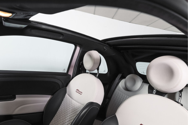 Fiat 500C 1.0 Hybrid Star Org. NL. | Bianco Stella | Cabrio | Cruise | PDC | NAV | ECC | DAB | LM 15" |