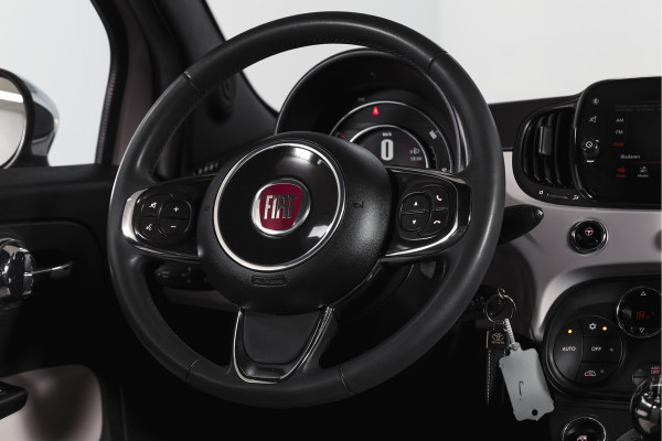 Fiat 500C 1.0 Hybrid Star Org. NL. | Bianco Stella | Cabrio | Cruise | PDC | NAV | ECC | DAB | LM 15" |