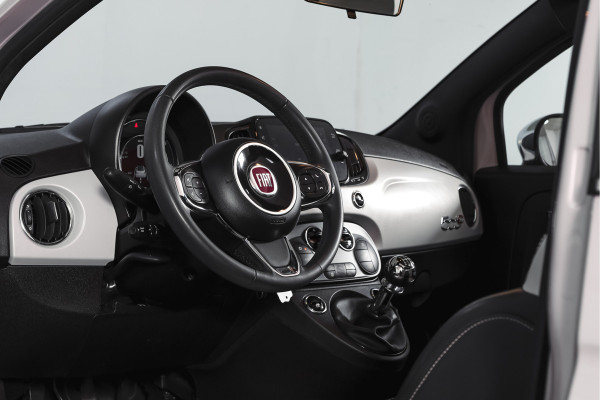 Fiat 500C 1.0 Hybrid Star Org. NL. | Bianco Stella | Cabrio | Cruise | PDC | NAV | ECC | DAB | LM 15" |