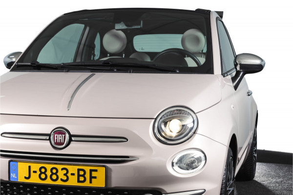 Fiat 500C 1.0 Hybrid Star Org. NL. | Bianco Stella | Cabrio | Cruise | PDC | NAV | ECC | DAB | LM 15" |