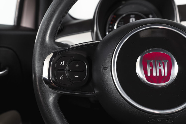 Fiat 500C 1.0 Hybrid Star Org. NL. | Bianco Stella | Cabrio | Cruise | PDC | NAV | ECC | DAB | LM 15" |