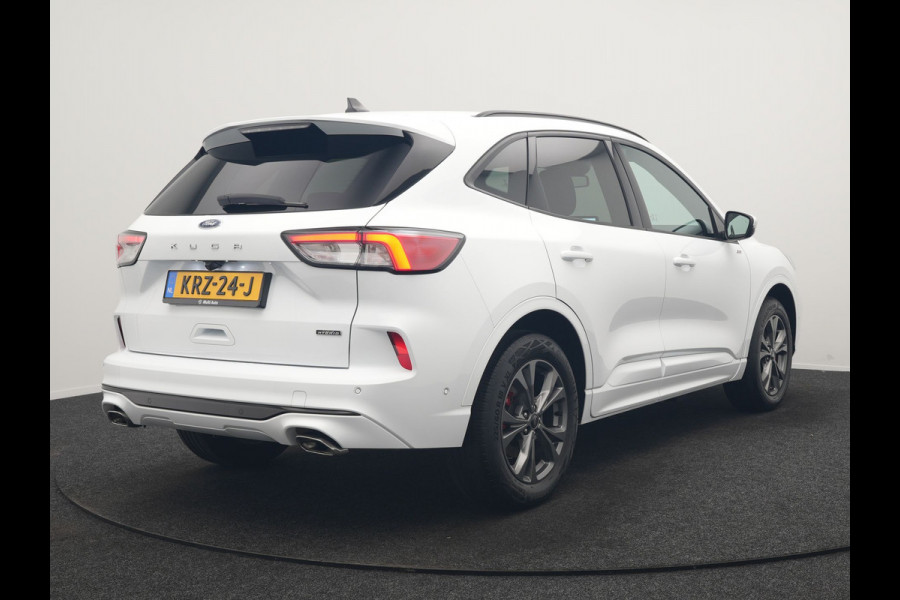 Ford Kuga 2.5 ST-Line PHEV 225pk Dealer O.H. | Adaptive Cruise | 360 Camera | Sportstoelen Verwarmd | Keyless | Pilot Assist | Stuurverwarming | Lane Assist | Virtual | Navigatie | DAB | 18"L.M |