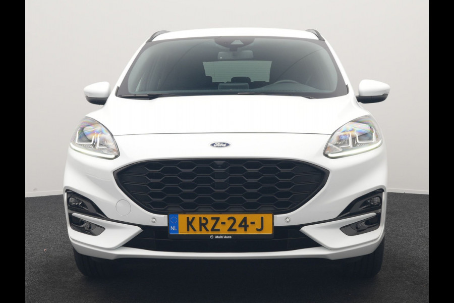 Ford Kuga 2.5 ST-Line PHEV 225pk Dealer O.H. | Adaptive Cruise | 360 Camera | Sportstoelen Verwarmd | Keyless | Pilot Assist | Stuurverwarming | Lane Assist | Virtual | Navigatie | DAB | 18"L.M |