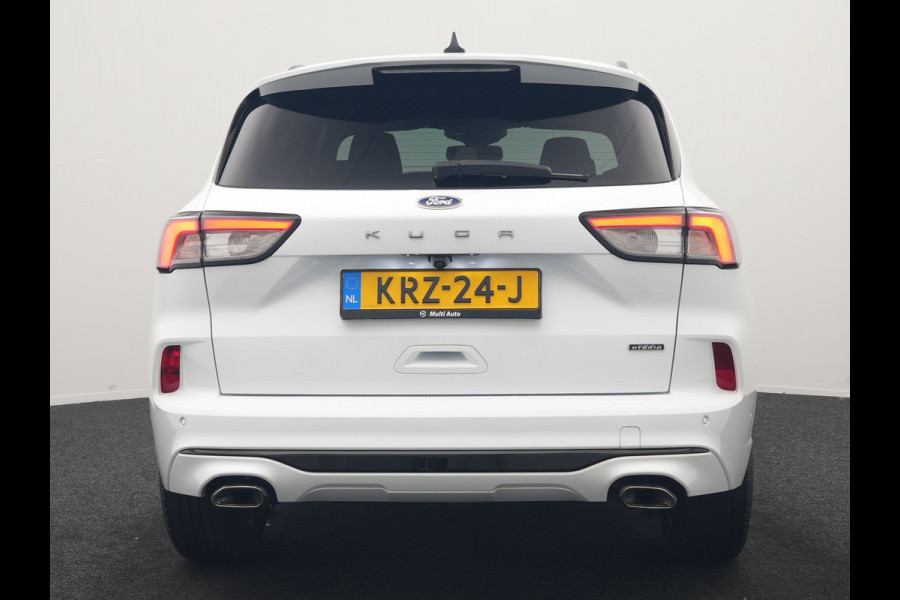 Ford Kuga 2.5 ST-Line PHEV 225pk Dealer O.H. | Adaptive Cruise | 360 Camera | Sportstoelen Verwarmd | Keyless | Pilot Assist | Stuurverwarming | Lane Assist | Virtual | Navigatie | DAB | 18"L.M |