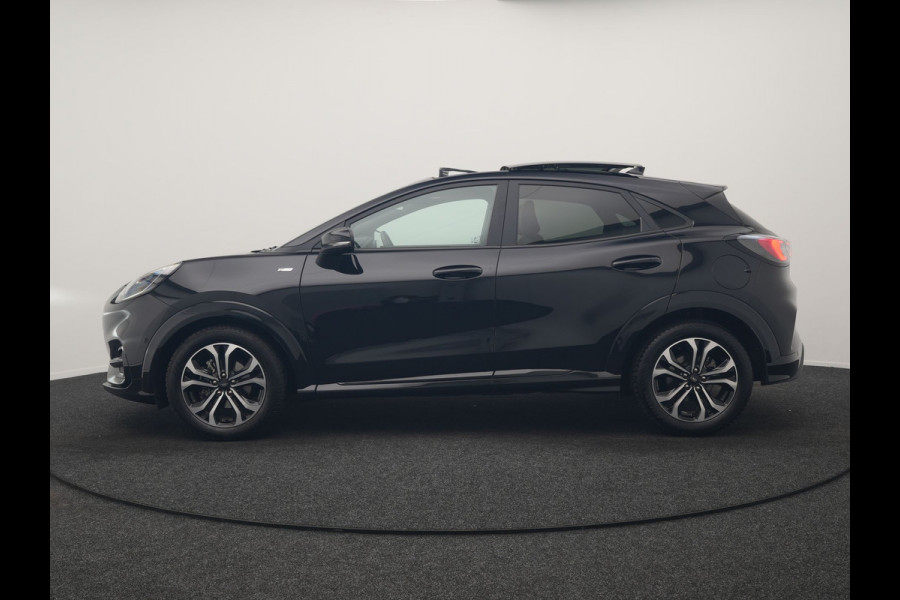 Ford Puma 1.0 EcoBoost ST-Line X 168pk Dealer O.H | Trekhaak Afn. | Panodak | Adaptive Cruise | Bang & Olufsen | Camera | Sportstoelen & Stuur Verwarmd | Keyless | Virtual | Navigatie | DAB | 17"L.M |