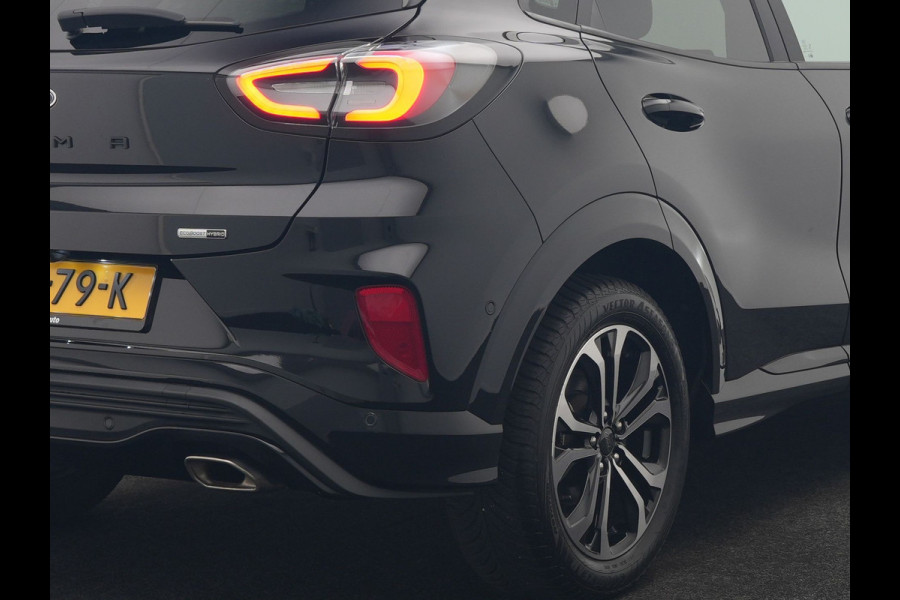 Ford Puma 1.0 EcoBoost ST-Line X 168pk Dealer O.H | Trekhaak Afn. | Panodak | Adaptive Cruise | Bang & Olufsen | Camera | Sportstoelen & Stuur Verwarmd | Keyless | Virtual | Navigatie | DAB | 17"L.M |
