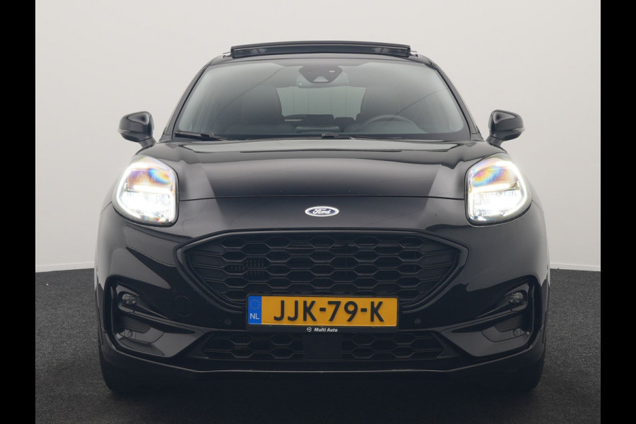 Ford Puma 1.0 EcoBoost ST-Line X 168pk Dealer O.H | Trekhaak Afn. | Panodak | Adaptive Cruise | Bang & Olufsen | Camera | Sportstoelen & Stuur Verwarmd | Keyless | Virtual | Navigatie | DAB | 17"L.M |