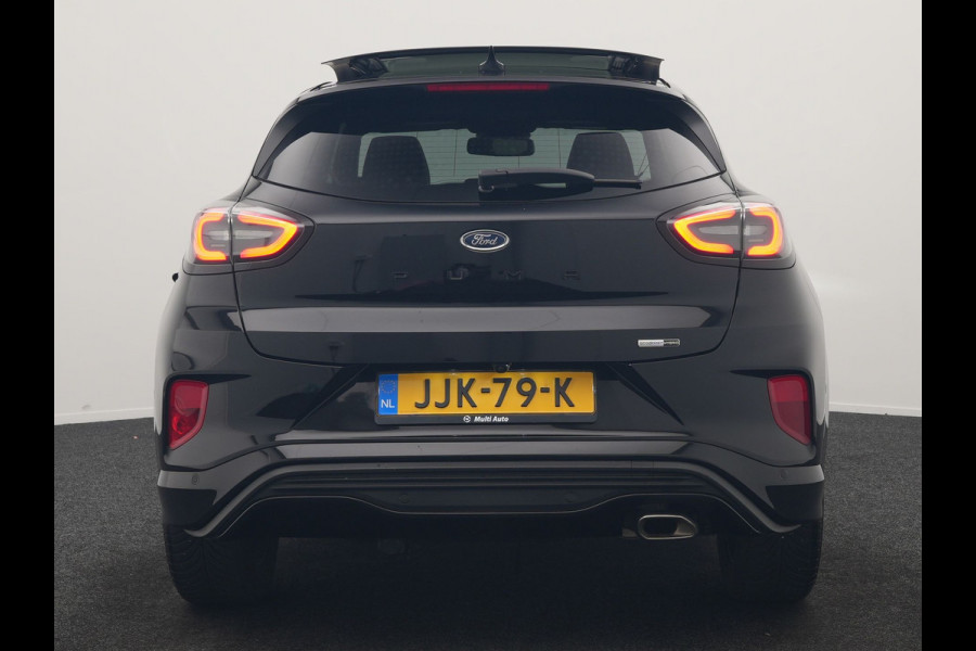 Ford Puma 1.0 EcoBoost ST-Line X 168pk Dealer O.H | Trekhaak Afn. | Panodak | Adaptive Cruise | Bang & Olufsen | Camera | Sportstoelen & Stuur Verwarmd | Keyless | Virtual | Navigatie | DAB | 17"L.M |