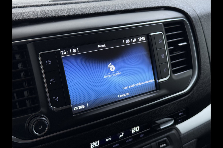 Toyota ProAce Worker L3 2.0D-4D 177PK Automaat Leder Dubbele Cabine 5-Persoons Stoelverwarming Trekhaak Camera 3D-Navi Ecc Apple Carplay Android Auto Sidebar Lmv 17" Privacy Glas Betonplex Vloer Wandbetimmering 1e Eigenaar 2.500KG Trekgewicht 400NM