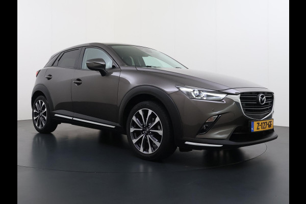 Mazda CX-3 2.0 SkyActiv-G 120 GT-M CAMERA | STOELVERWARMING | HEAD-UP DISPLAY | APPLE/ANDROID AUTO/CARPLAY | AFNEEMBARE TREKHAAK | VOLLEDIG ONDERHOUDEN | ALL-IN PRIJS | RIJKLAAR GELEVERD MET 12 MAANDEN BOVAG GARANTIE